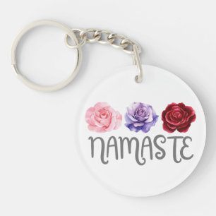 Namaste à trois fleurs
