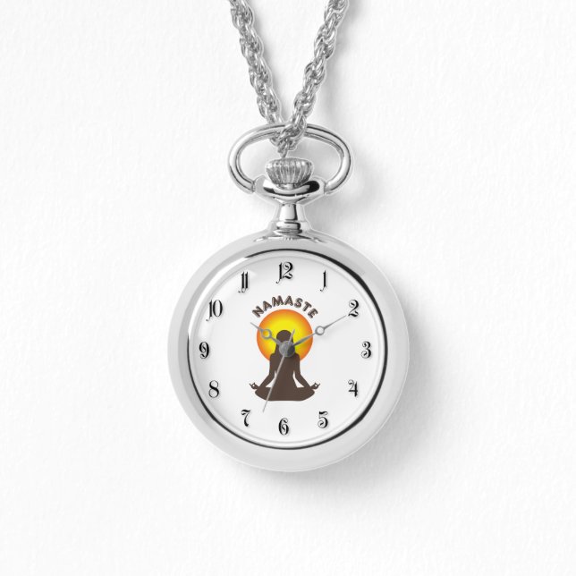 Namaste Armbanduhr (Vorderseite)