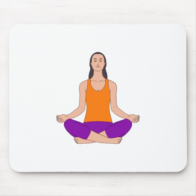 Namaste Atemyoga Mousepad (Vorne)