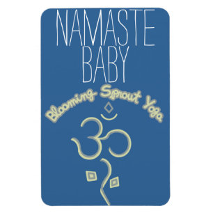 Namaste Baby-Auto-Magnet Magnet