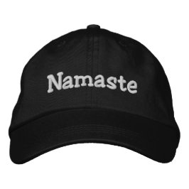 Namaste Bestickte Baseballkappe