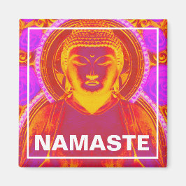 Namaste Buddha Magnet