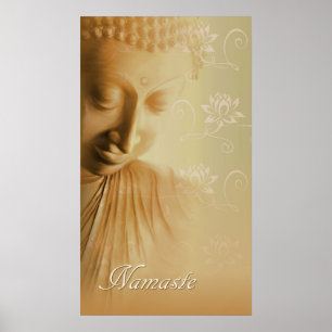 Namaste Buddha Plakat