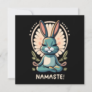 Namaste Bunny Yoga Kaninchen Meditation