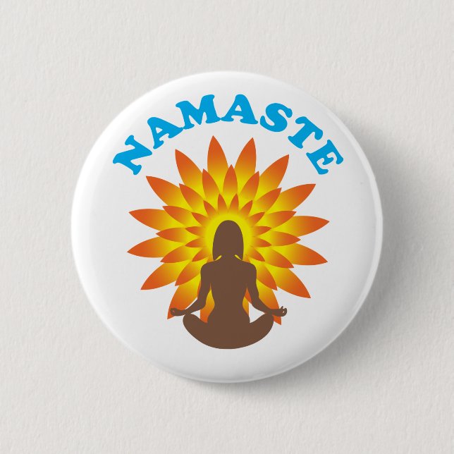 Namaste Button (Vorderseite)