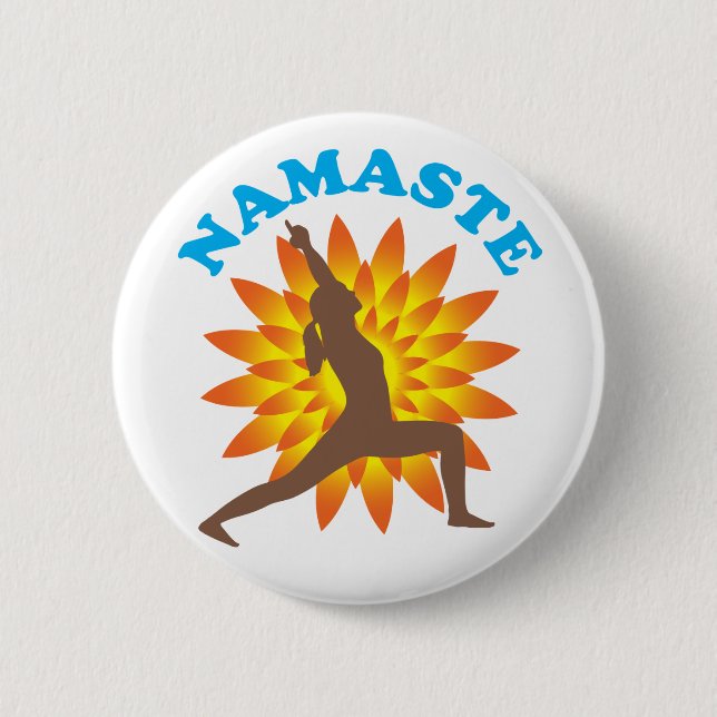 Namaste Button (Vorderseite)