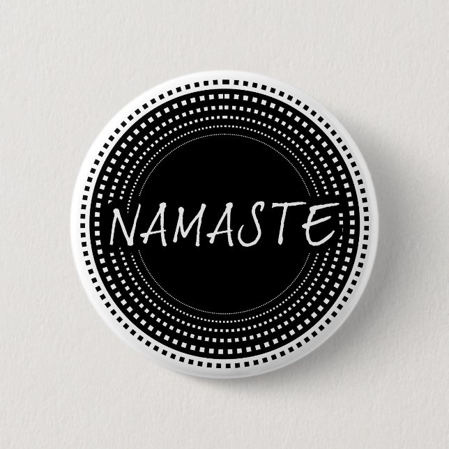 Namaste Button (Vorderseite)