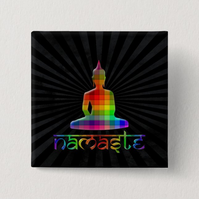 namaste button (Vorderseite)