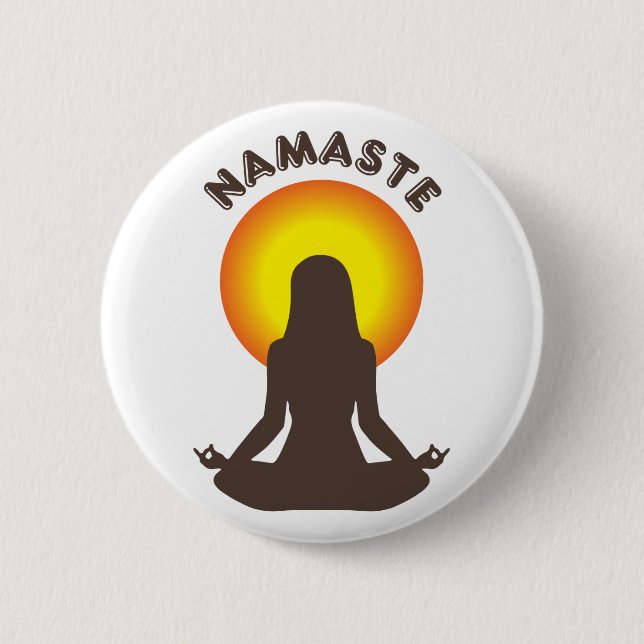 Namaste Button (Vorderseite)