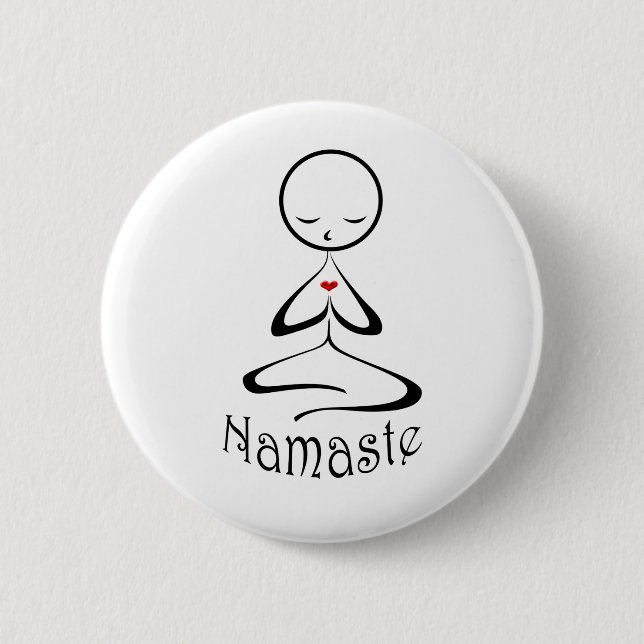 Namaste Button (Vorderseite)
