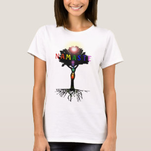 Namaste Chakra Spitze T-Shirt