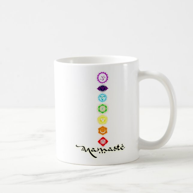 Namaste Chakras Tasse (Rechts)