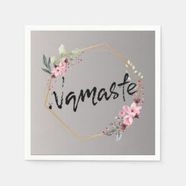 Namaste Cocktail Napkin Serviette