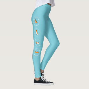 Namaste Corgi-Leggings Leggings