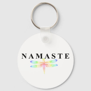 Namaste Dragonfly Schlüsselanhänger