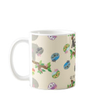 NAMASTE EN LIT MÊME SLOTH Yoga MUG Personnalisé