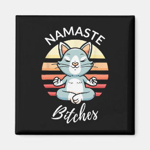 Namaste Es Sarkastisches Yoga Lustige Meditation Y Magnet