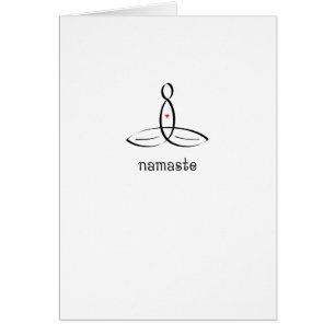 Namaste - Extravaganter schwarzer Stil
