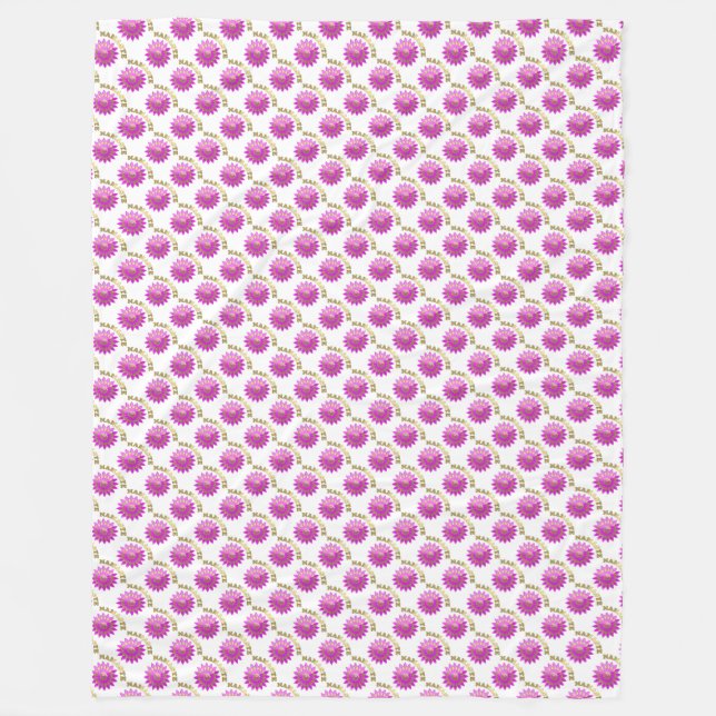 Namaste Fleecedecke (Vorderseite)