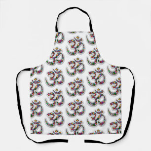 Namaste Floral Yoga-Symbol  Schürze