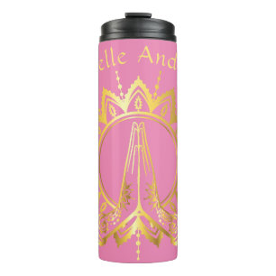 Namaste Hands Travel Mug Thermosbecher