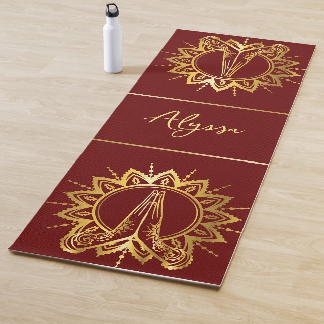 Namaste Hands Yoga Mat Yogamatte (Beispiel)