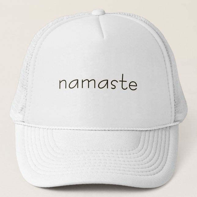 namaste Hut Truckerkappe (Vorderseite)