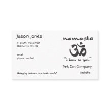 Namaste - Ich beuge mich euch (in schwarz)