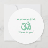Namaste - Ich beuge mich Ihnen