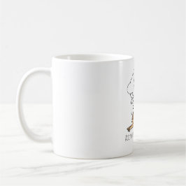 NAMASTE IM BETT Funny Yoga TASSE für Männer Person