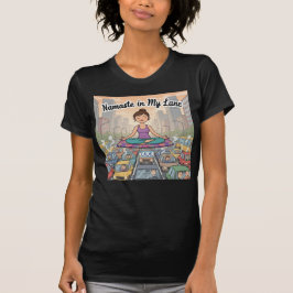 Namaste in My Lane — The Calm Clarity Activation T-Shirt