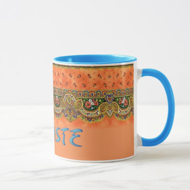 Namaste-Kaffeetasse Tasse (Rechts)
