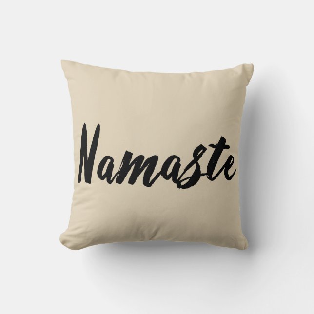 Namaste Kissen (Vorderseite)