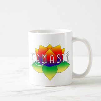 Namaste klare Lotos-Yoga-Tasse Kaffeetasse