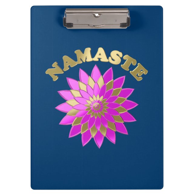 Namaste Klemmbrett (Vorderseite)