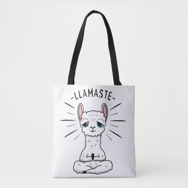 Namaste Lama Tasche (Vorderseite)