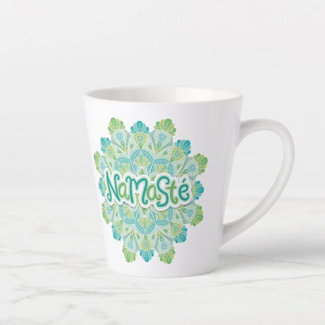 Namasté latte Tasse (Rechts)