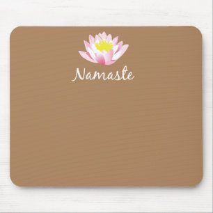 Namaste Lotos-Blume Mousepad
