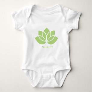 Namaste Lotus Baby Strampler