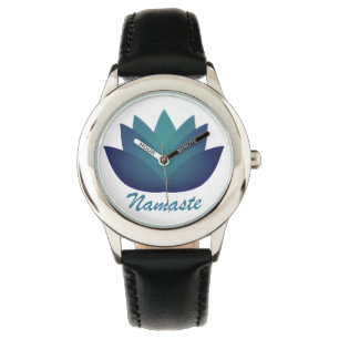 Namaste Lotus-Blume Armbanduhr