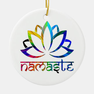 Namaste, Lotus-Blume, spirituell, Ornamente