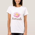 Namaste Lotus Blume Yoga T-Shirt<br><div class="desc">Namaste Lotus Blume Yoga</div>