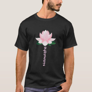 Namaste Lotusblume Yoga Meditation Ideayoga Spi T-Shirt