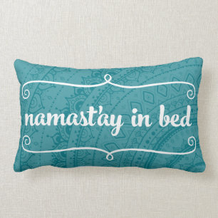 Namaste Mandala Funny Zitat KUSTOMIZABLE Kissen