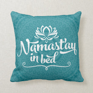 Namaste Mandala Funny Zitat KUSTOMIZABLE Kissen