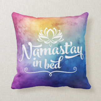 Namaste Mandala-lustiges Zitat-Kissen Kissen