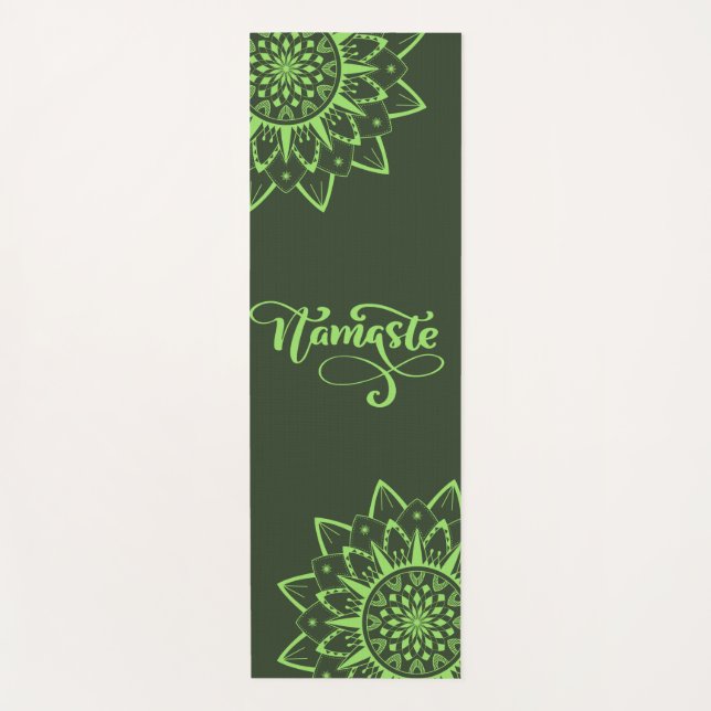 Namaste mandala Yoga-Matte Yogamatte (Vorderseite)