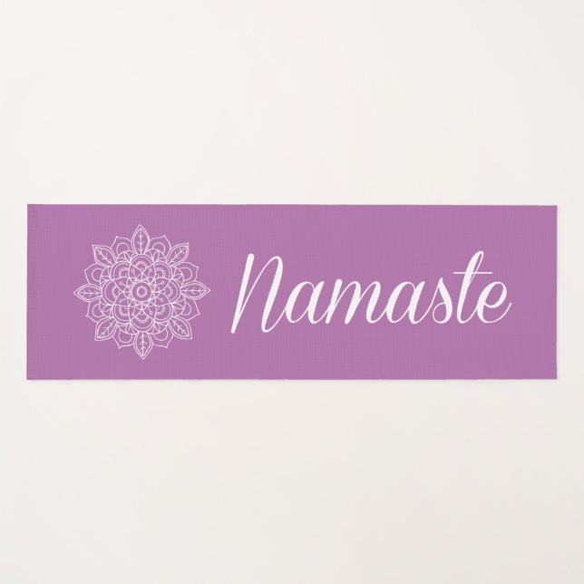 Namaste Mandala Yogamatte (Vorderseite (Horizontal))