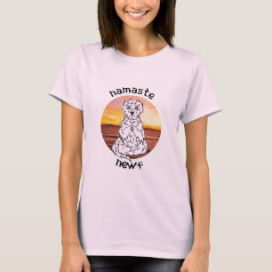 Namaste' Newf Tee Shirt