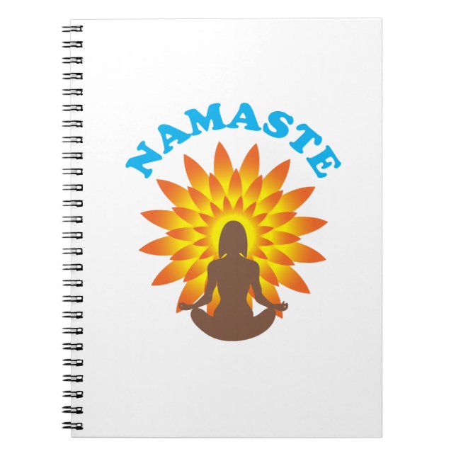Namaste Notizblock (Vorderseite)